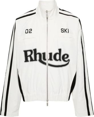 Rhude Heren, Jassen, Wit, Maat: XL Zijde