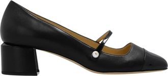 Jimmy Choo London Elisa leren pumps - Dames - Pumps - Zwart - 41 EU - Leer - Schoenen