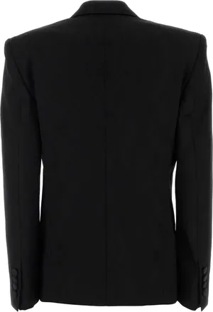 Stella McCartney Womens Tailoring Blazer Black Wool Blazers