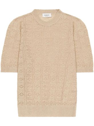 Laneus knitted t-shirt - men - Fabric - 52 - Neutrals