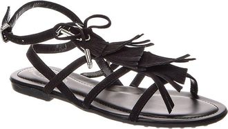 Tod's TodS Gomma Suede Sandal