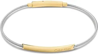 Calvin Klein Mens Bold Polished Chain Bracelet - Metallic - OS