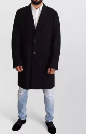 Dolce & Gabbana single-breasted wool coat
