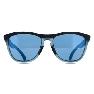 Oakley Square Mens Matte Black Prizm Sapphire Frogskins Range - One Size
