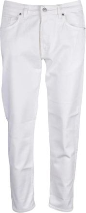 Dressism. White Men Cotton Jeans
