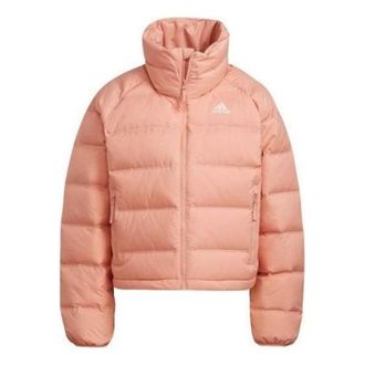adidas (WMNS) adidas Helionic Relaxed Fit Down Jacket Asia Sizing Pink GT9232