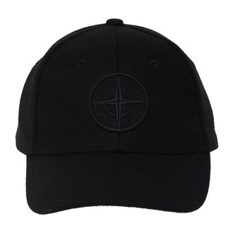 Stone Island Cappellino da baseball con logo ricamato - - Accessories - Uomo - Blu - ONE SIZE