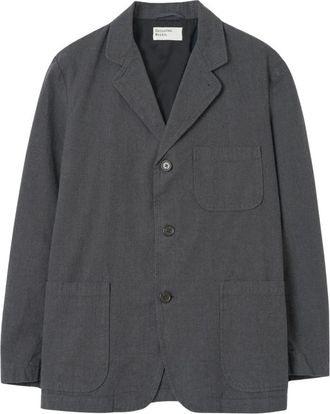 Universal Works Giacca a tre bottoni Liverpool Check - - Jackets - Uomo - Grigio - XL