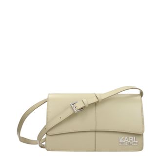 Karl Lagerfeld Kore Damess Crossbodytas Polyurethaan Groen/Theegroen