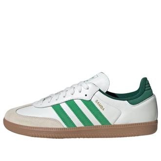 adidas Samba White Collegiate Green JI3202