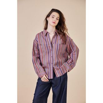 See U Soon Gestreepte blouse