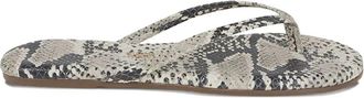 Tkees Flip Flops Stampa Pitone Exotic Sand Snake Print
