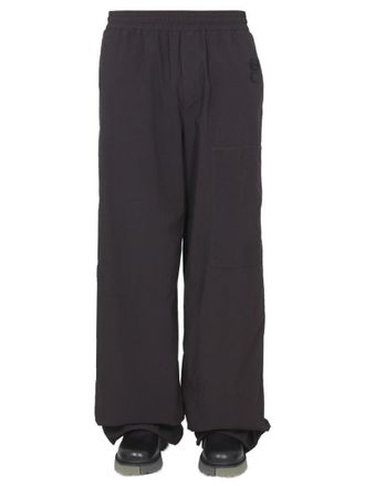 Off-white Relaxed Fit Wide-Leg Pants