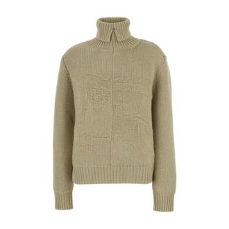 Burberry Dames, Truien, Beige, Maat: S Kasjmier