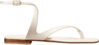 Margaux Eyewear The Palermo Sandal in Ivory Nappa at Nordstrom, Size 38.5