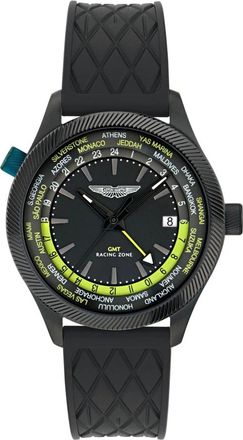 Aston Martin Icon Quartz Horloge - Heren - Horloges - Zwart - ONE Size - Accessoires