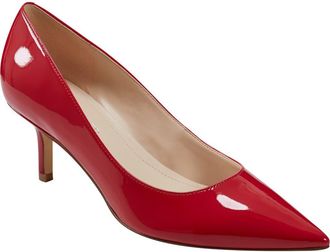 Marc Fisher Alola Pointed Toe Pump in Red at Nordstrom Rack, Size 6.5