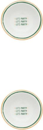 BITOSSI HOME Juego de 2 Cuencos Cm.16 Lets Party