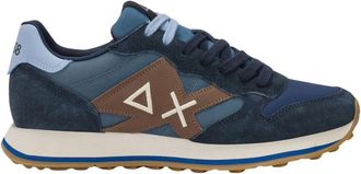 Sun 68 Jaki 2.0 Bicolor - Heren - Sneakers - Blauw - 44 EU - Katoen - Schoenen