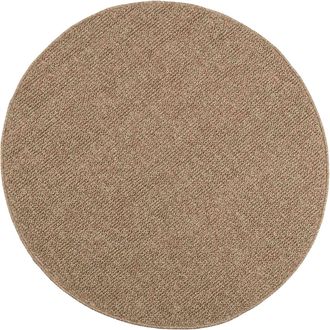 vidaXL Alfombra Para Interiores Y Exteriores Agira Natural &Oslash; 200 Cm Vidaxl