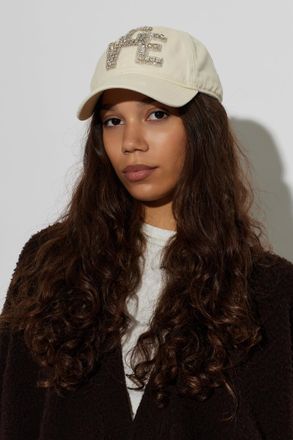 Golden Goose Baseball Cap, Unisex, Cream