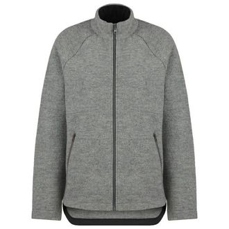 Stoic BoiledWool MunkebySt. Jacket Merinojacke f&uuml;r Damen | grau