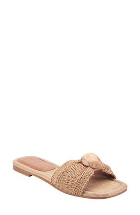 Marc Fisher Nalena Slide Sandal in Medium Natural at Nordstrom, Size 6.5