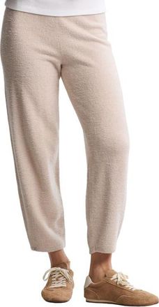 Barefoot Dreams CozyChic Ultra Lite Barrel Leg Pants in Stone at Nordstrom, Size X-Large