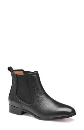 Johnston & Murphy Tinsley Chelsea Boot in Black Calfskin at Nordstrom Rack, Size 6.5