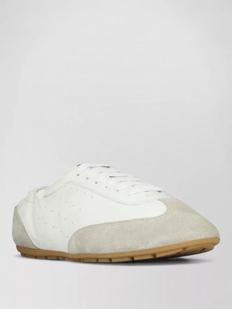Saint Laurent lewis leather suede sneakers low top