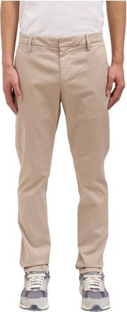Dondup Pantalone Gaubert - Heren - Chinos - Beige - W32 - Katoen - Broeken