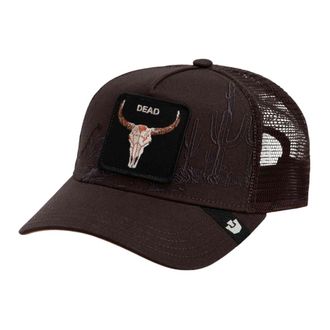 Goorin Brothers Cappellino Trucker Badlands Skull - - Accessories - Uomo - Marrone - ONE SIZE