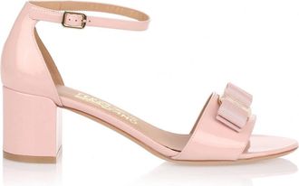 Ferragamo Womens Gavina Ankle Strap Sandal In Bon Bon