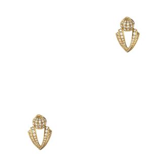 Valentino Garavani Accessoires, Dames, Geel, ONE Size, Decoratieve Oorhangers