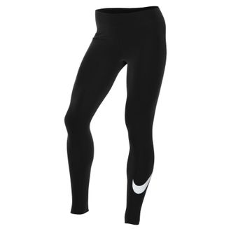 Nike Nike Womens W NSW ESSNTL GX HR LGGNG JDI Leggings, Black/White, 2XL