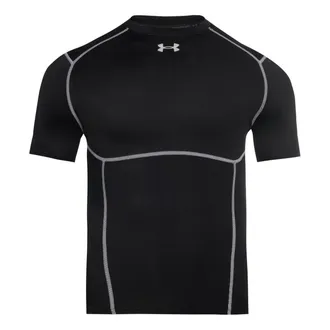 Under Armour HeatGear Elite Compression T-Shirt Ultimate Black Reflective 6015382-009