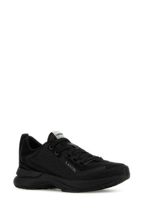 Lanvin Fmskak01sushp24 1010 Blackblack Nylon - Sole: Rubber Sneaker