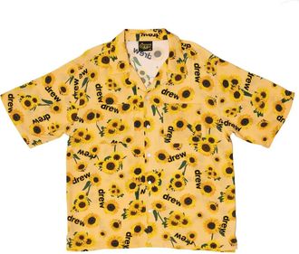Drew House Rayon Camp Shirt Secret Sunflower DR-SS21-79