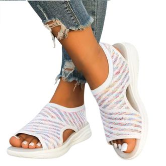 Generic Sandals for Women Womens Shoes Summer Fashionable Womens Color Block Fishmouth Sandals Perfect For Summer Events And Outings