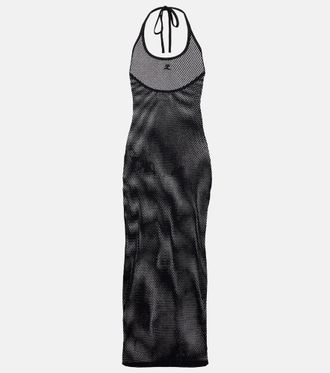 オールインワン・サロペット Courreges Twist Rib Knit Long' Dress Courreges Twist Rib-Knit Maxi-Dress | Saks Fifth Avenue
