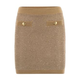 Elisabetta Franchi Mujer, Faldas, Beige, Talla: L