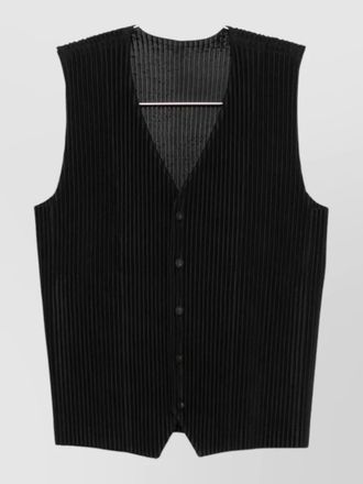 Homme Pliss&eacute; Issey Miyake vest