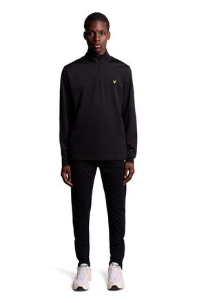 Lyle & Scott Golf Course Midlayer in Jet Black at Nordstrom, Size Xx-Large
