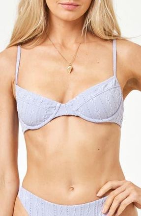 L*Space Missy Underwire Bikini Top in Ice at Nordstrom Rack, Size X-Large
