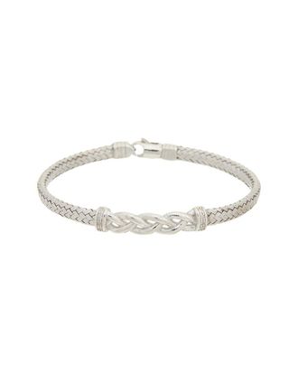 Meshmerise 18K Over Silver 0.10 Ct. Tw. Diamond Bracelet