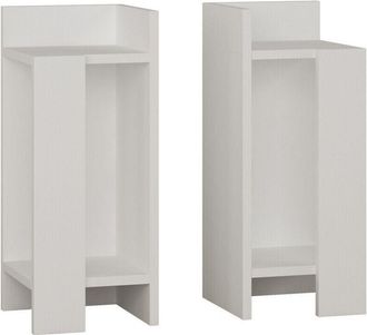 BOBOCHIC Cotecosy - Juego De 2 Mesitas De Noche H60 Cm - Elos