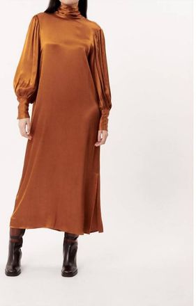 FRNCH Noor Dress In Ocre