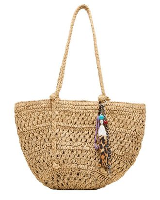 Steve Madden Raffia Shopper