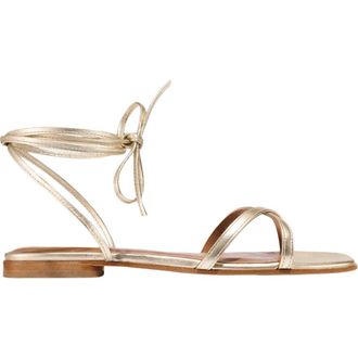 Margaux Eyewear The Wrap Sandal in Champagne at Nordstrom, Size 41.5