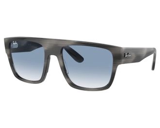 Ray-Ban DRIFTER Blue Clear Gradient Square Unisex Sunglasses RB0360S 14043F 57